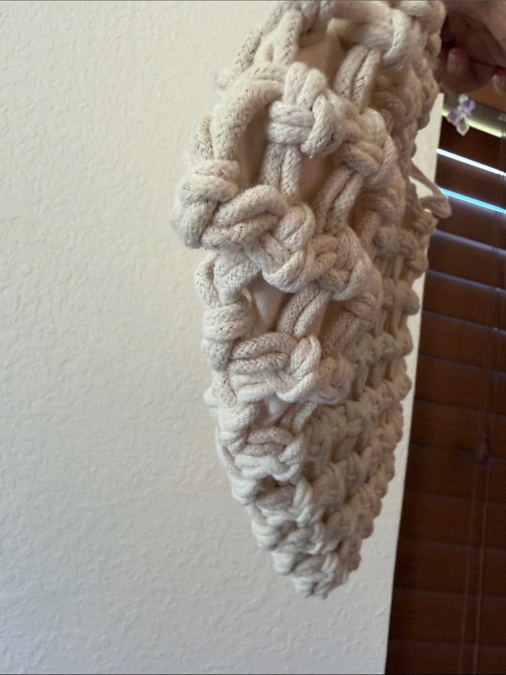 Forever 21 Cream Macramé Knot Bag - Picture 11 of 11
